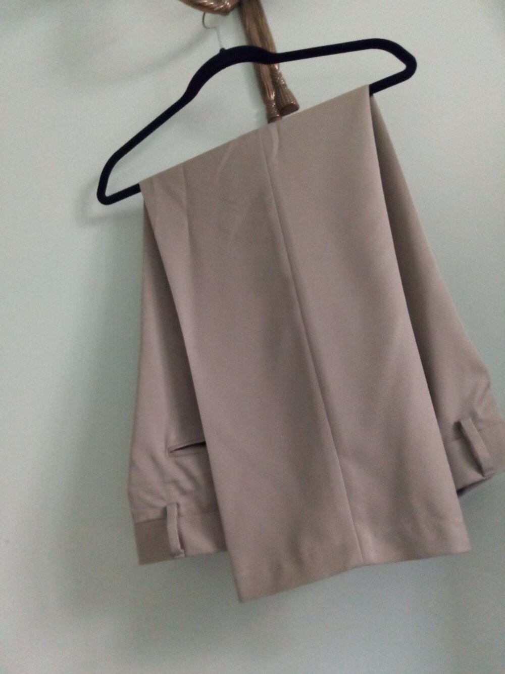men tan dress pants